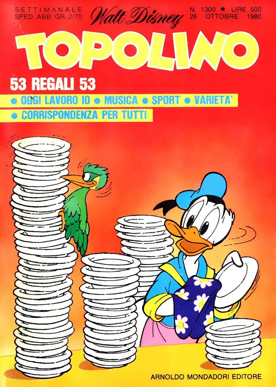 Fumetto Topolino -  1980