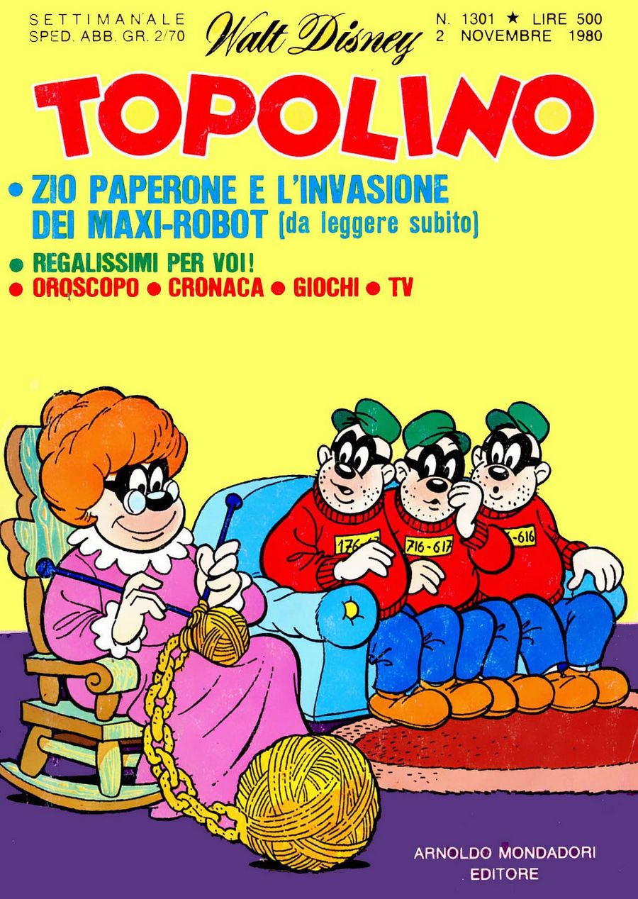Fumetto Topolino -  1980