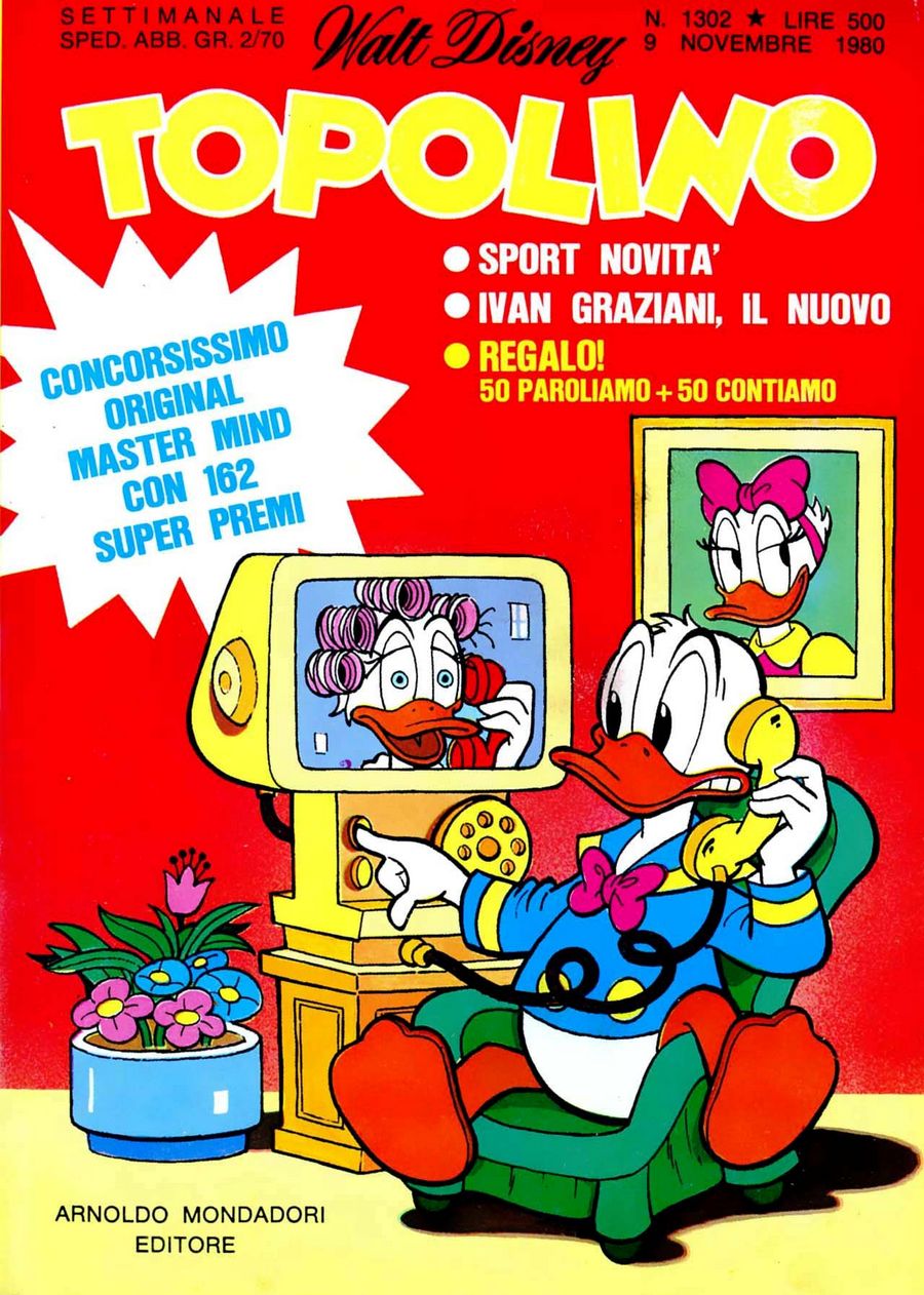 Fumetto Topolino -  1980