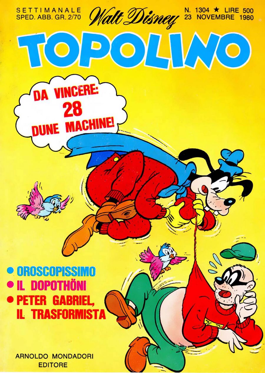 Fumetto Topolino -  1980