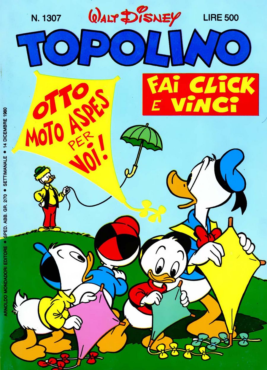 Fumetto Topolino -  1980
