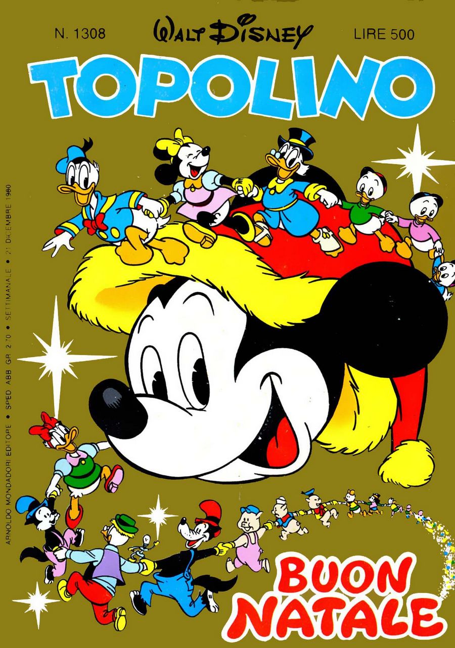 Fumetto Topolino -  1980