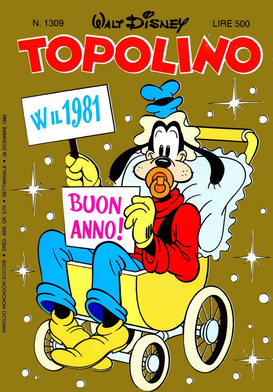 Fumetto Topolino -  1980