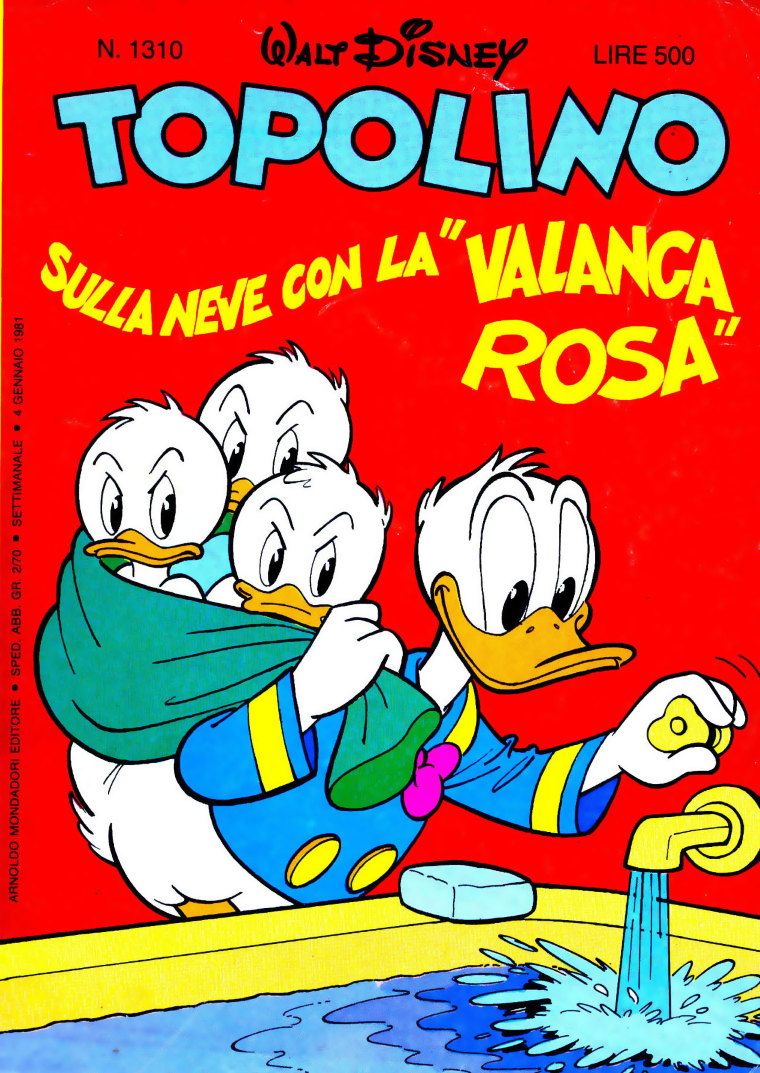 Fumetto Topolino -  1981