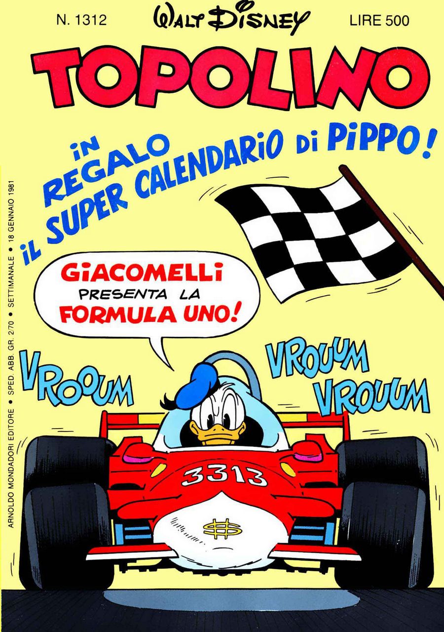 Fumetto Topolino -  1981
