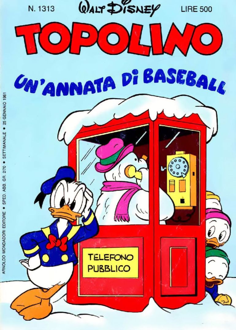 Fumetto Topolino -  1981
