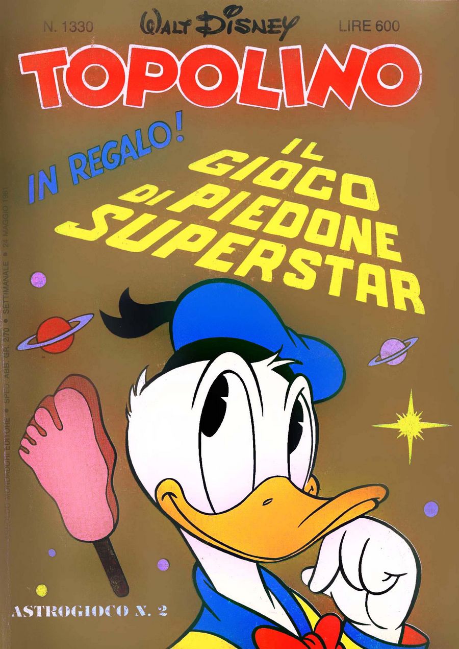 Fumetto Topolino -  1981