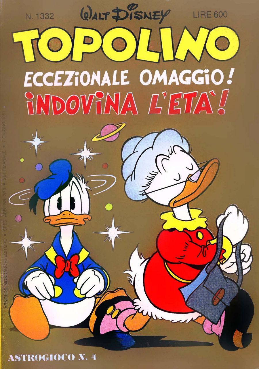 Fumetto Topolino -  1984