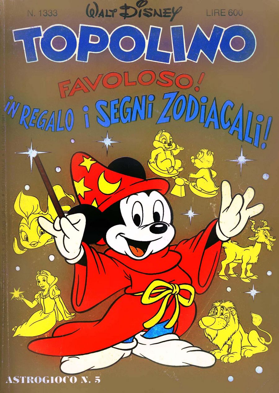 Fumetto Topolino -  1981