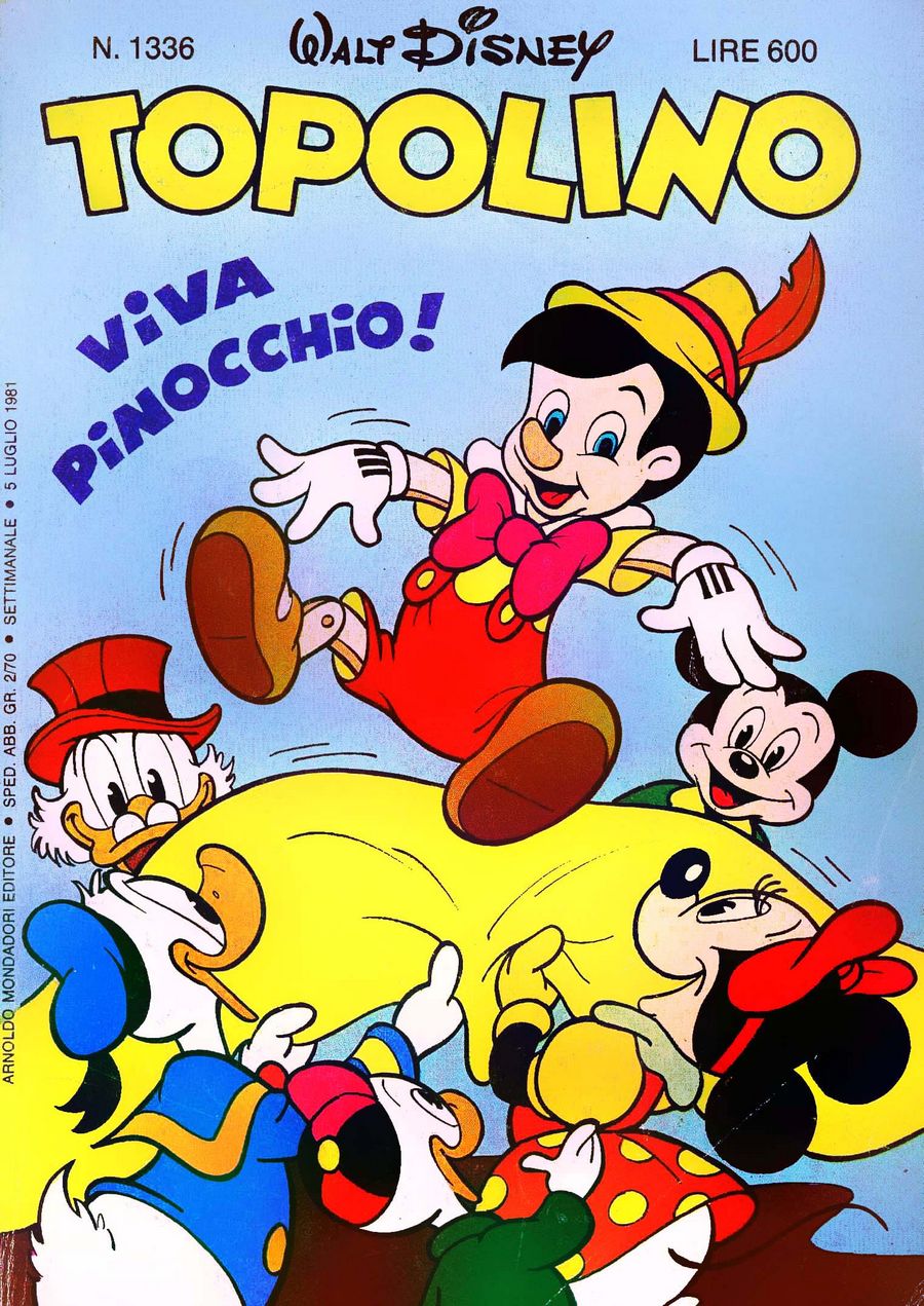 Fumetto Topolino -  1981