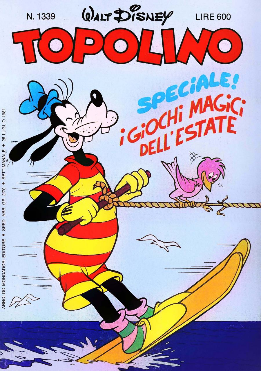 Fumetto Topolino -  1981