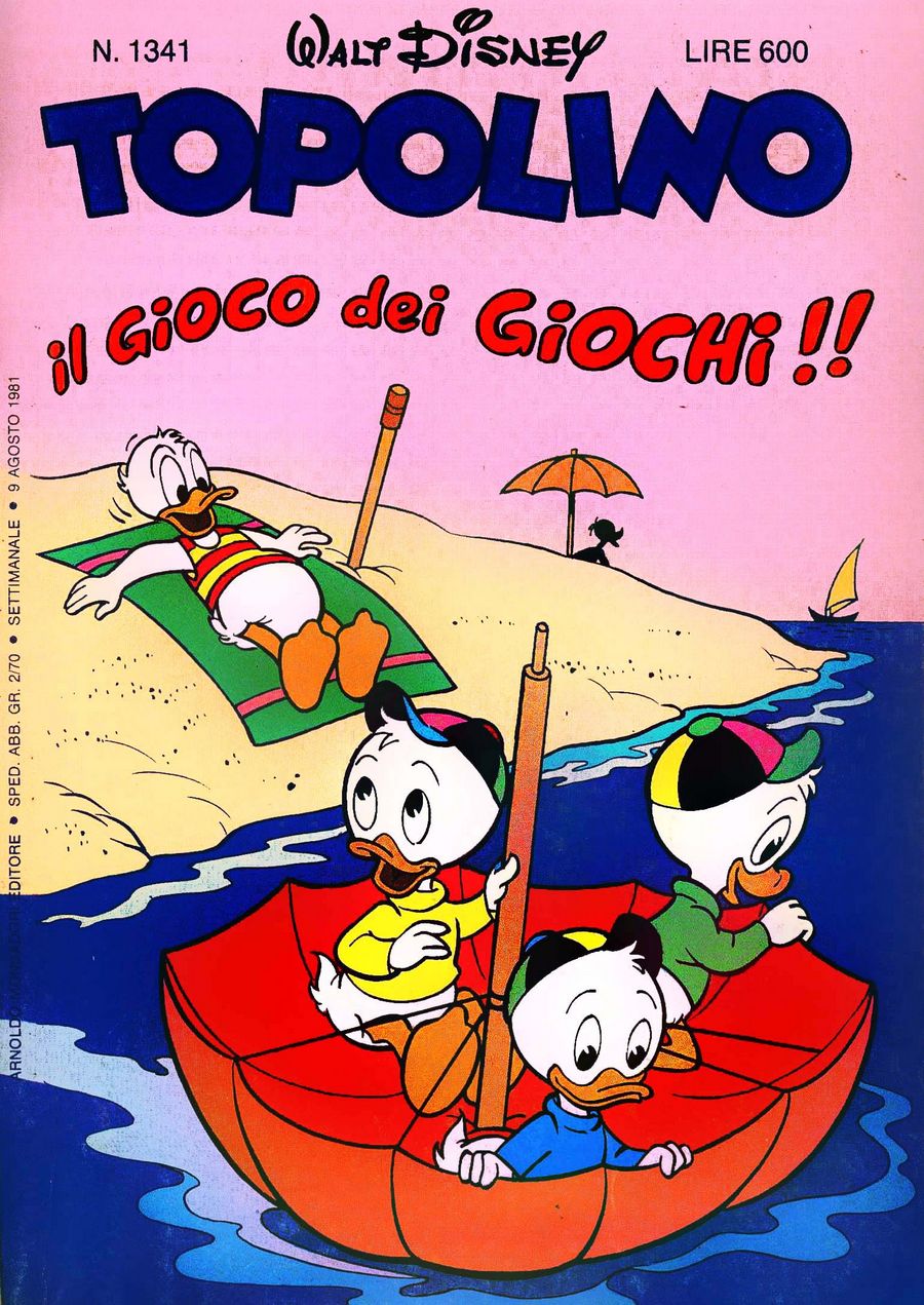 Fumetto Topolino -  1981