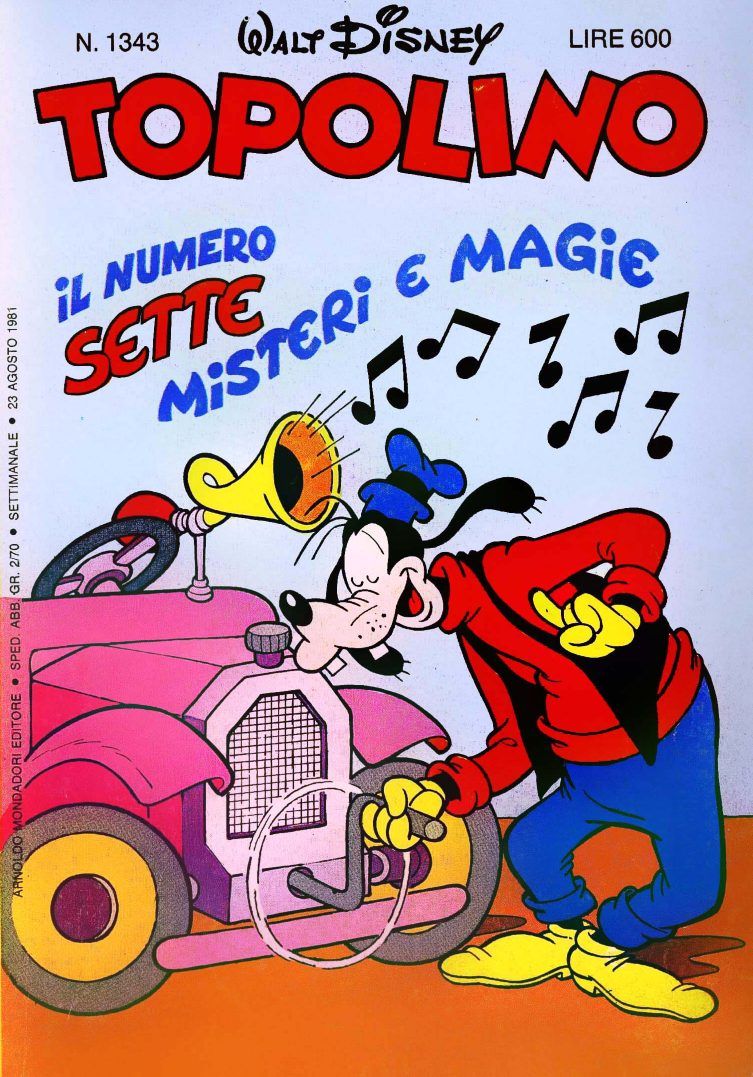 Fumetto Topolino -  1981