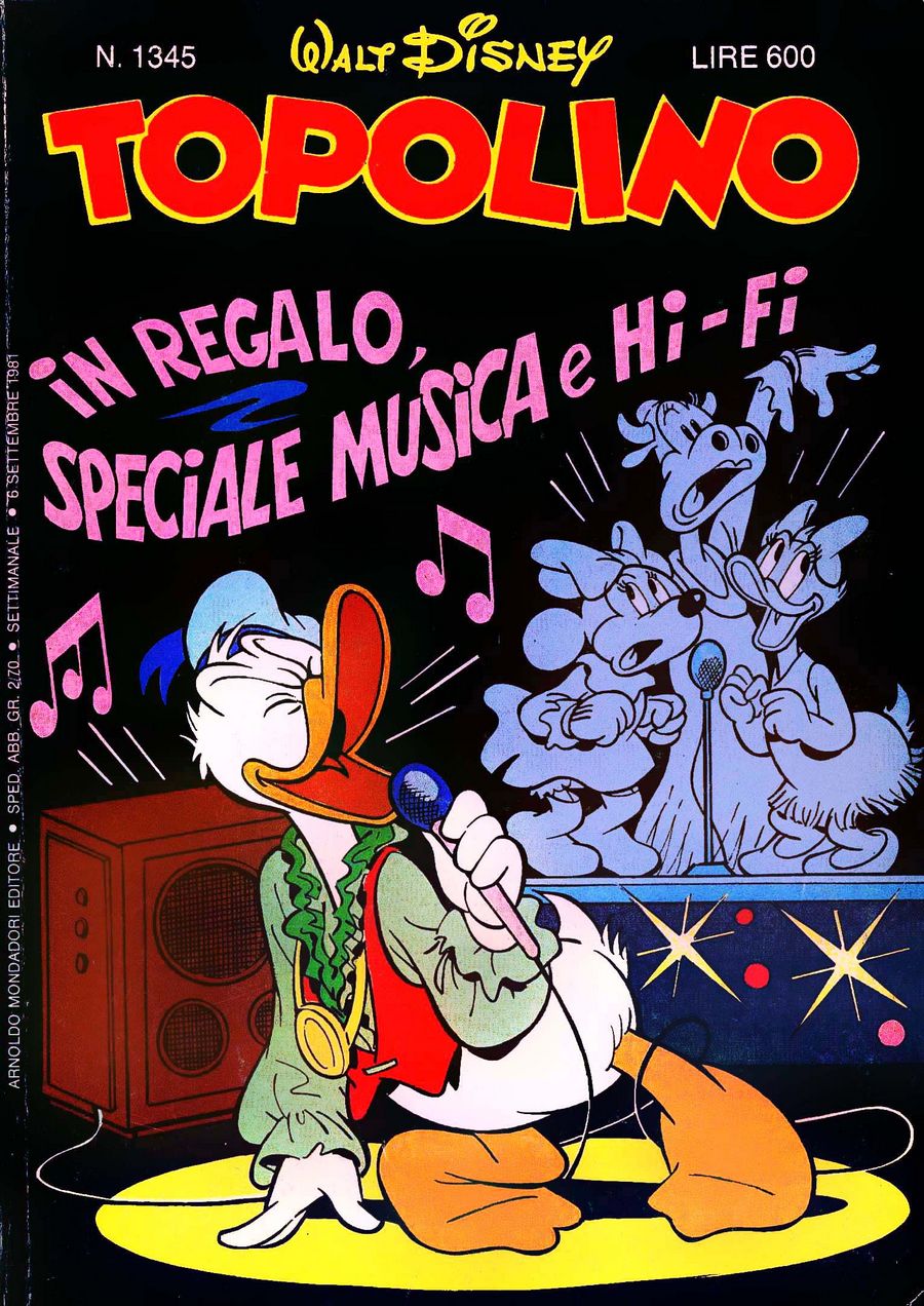 Fumetto Topolino -  1981