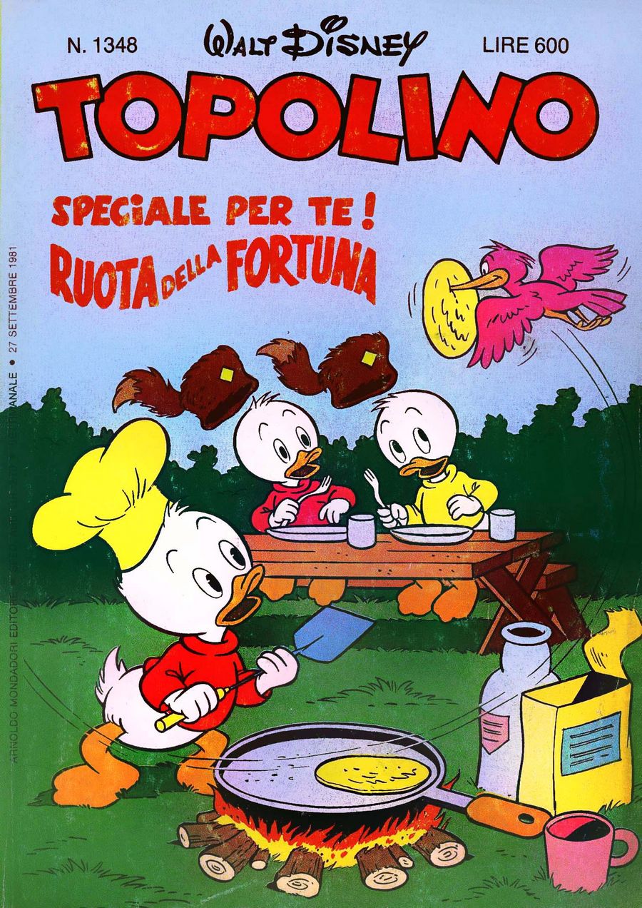 Fumetto Topolino -  1981