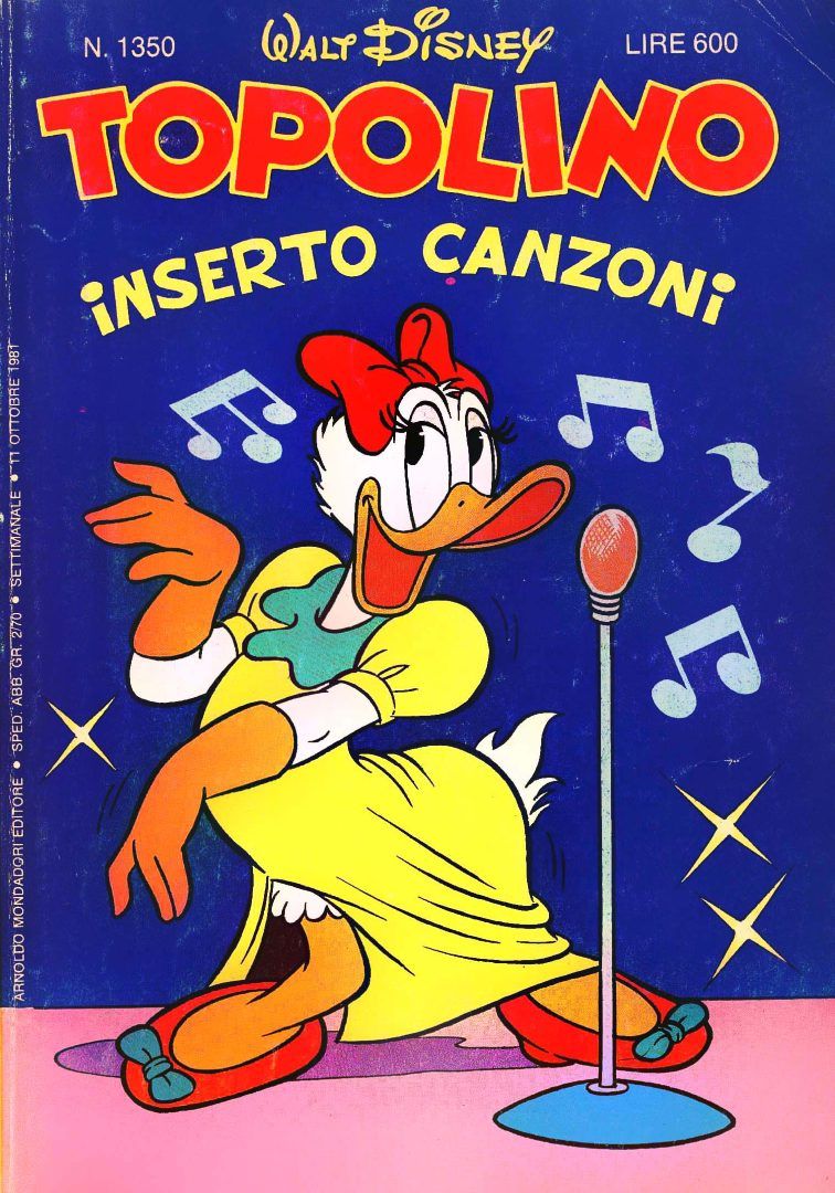 Fumetto Topolino -  1981