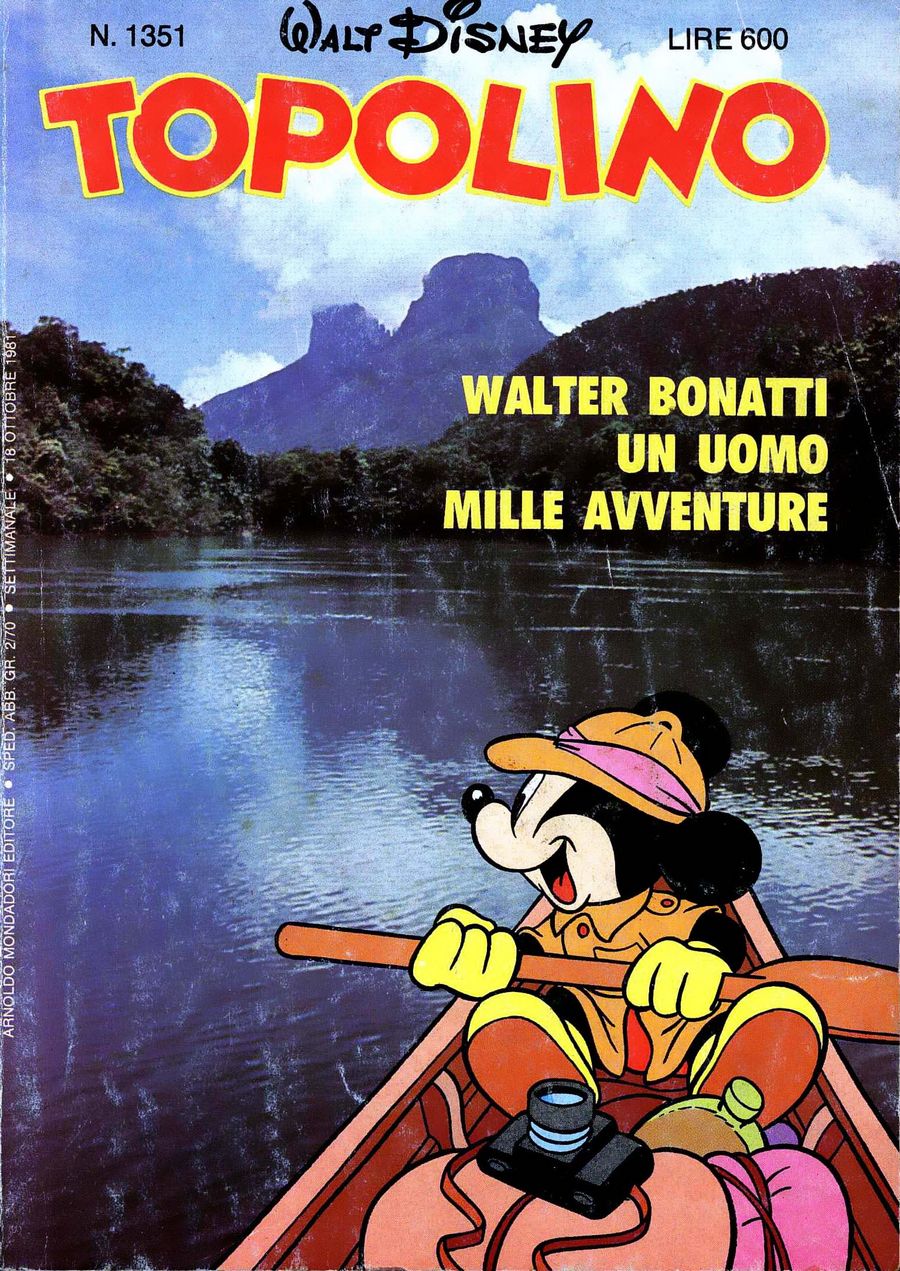 Fumetto Topolino -  1981