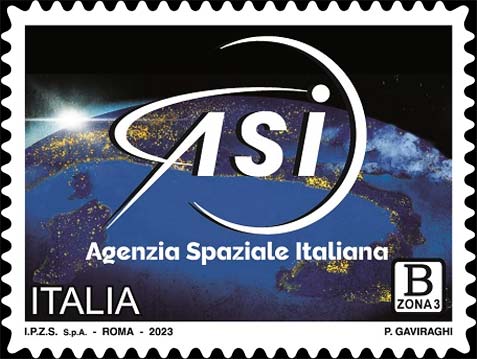 Francobollo Agenzia Spaziale Italiana -  2023