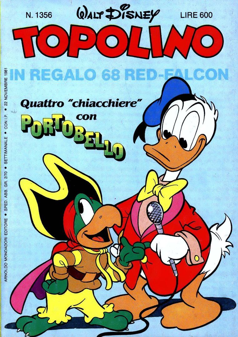 Fumetto Topolino -  1981