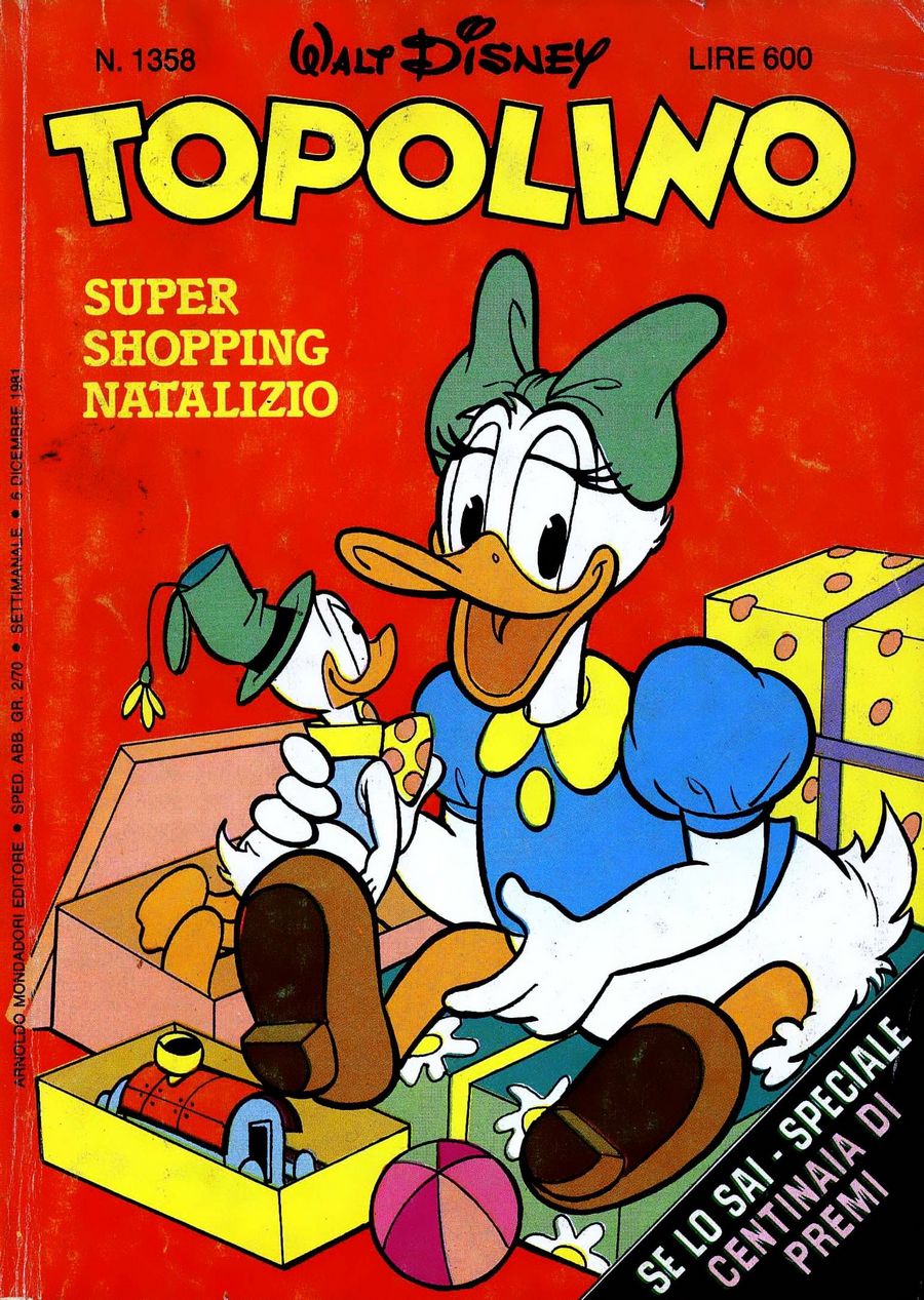 Fumetto Topolino -  1981