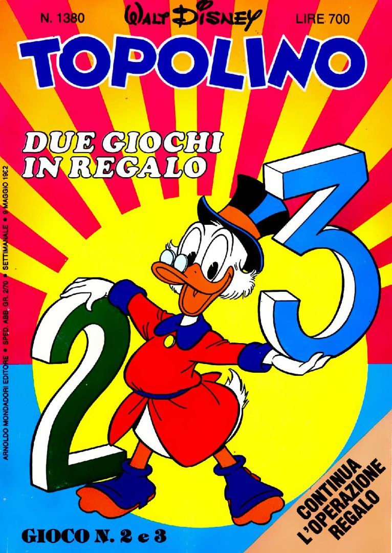 Fumetto Topolino -  1982
