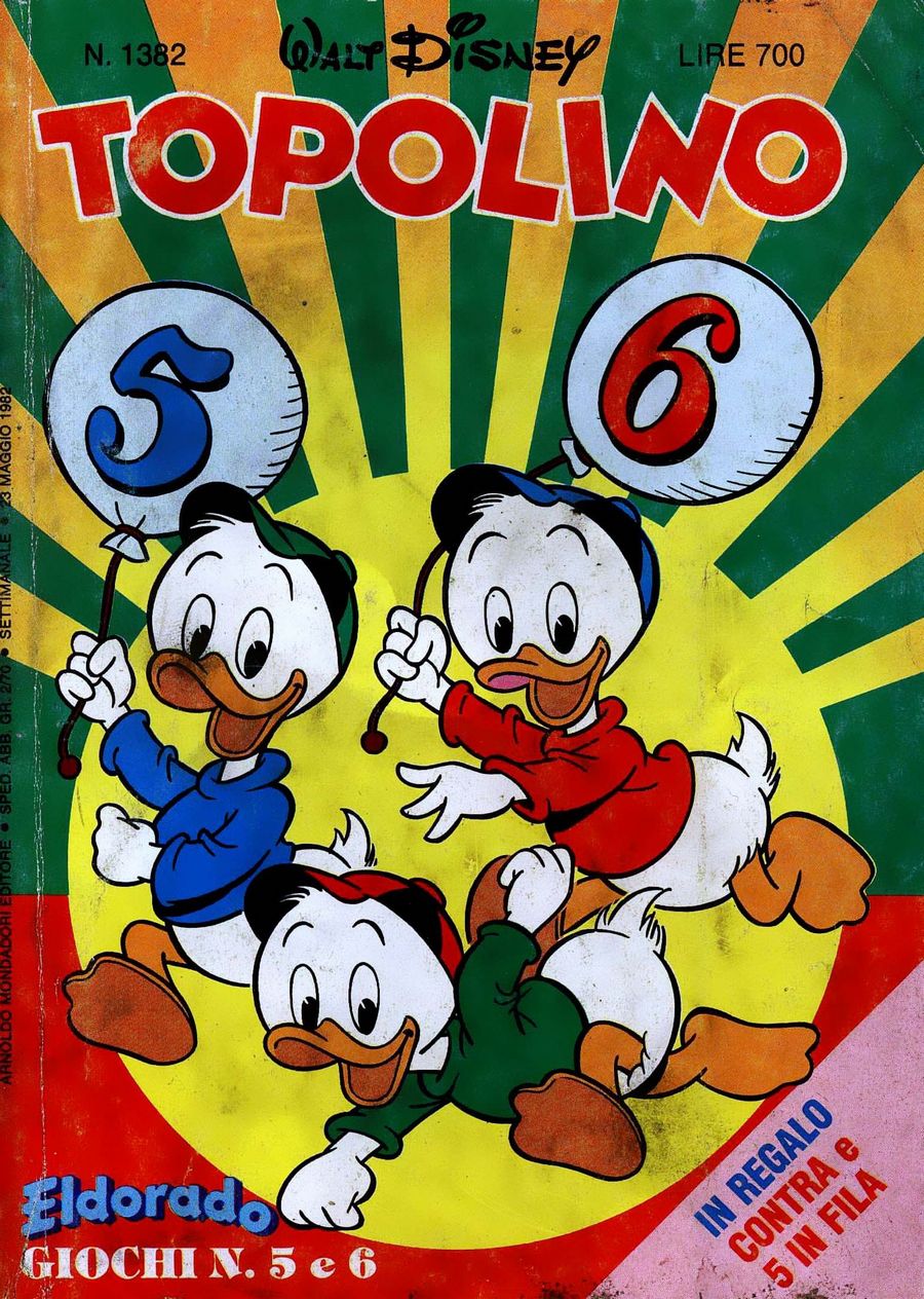 Fumetto Topolino -  1982