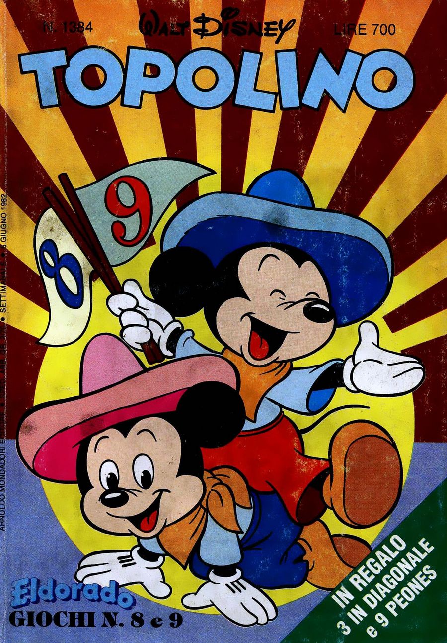 Fumetto Topolino -  1982