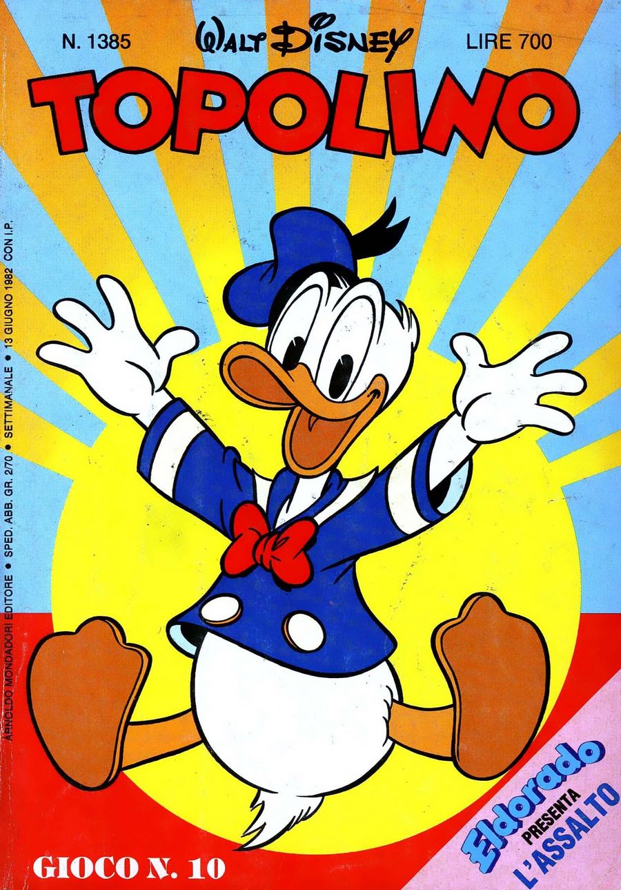 Fumetto Topolino -  1982