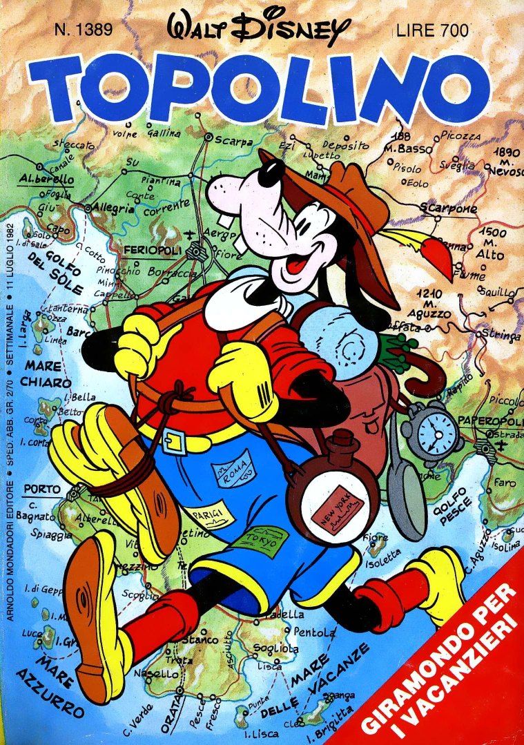 Fumetto Topolino -  1982