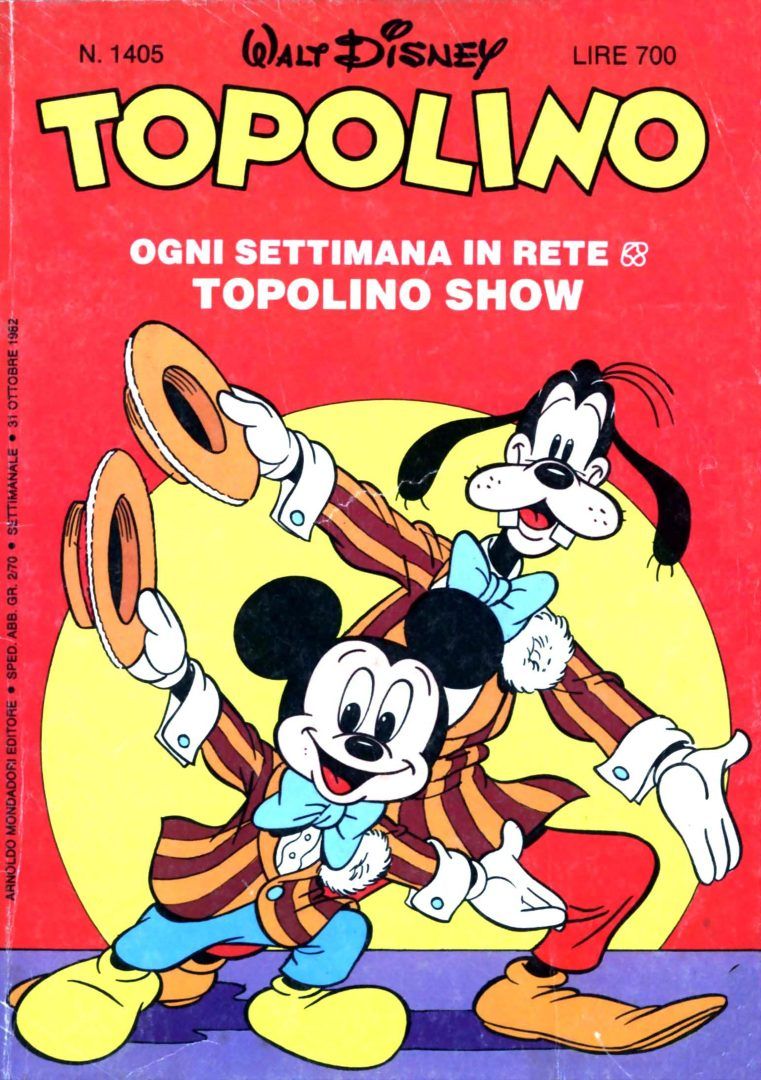 Fumetto Topolino -  1982