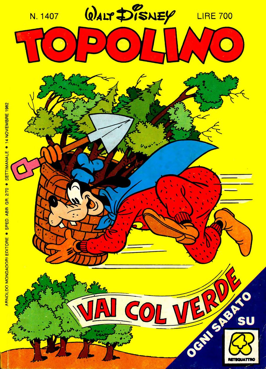 Fumetto Topolino -  1982