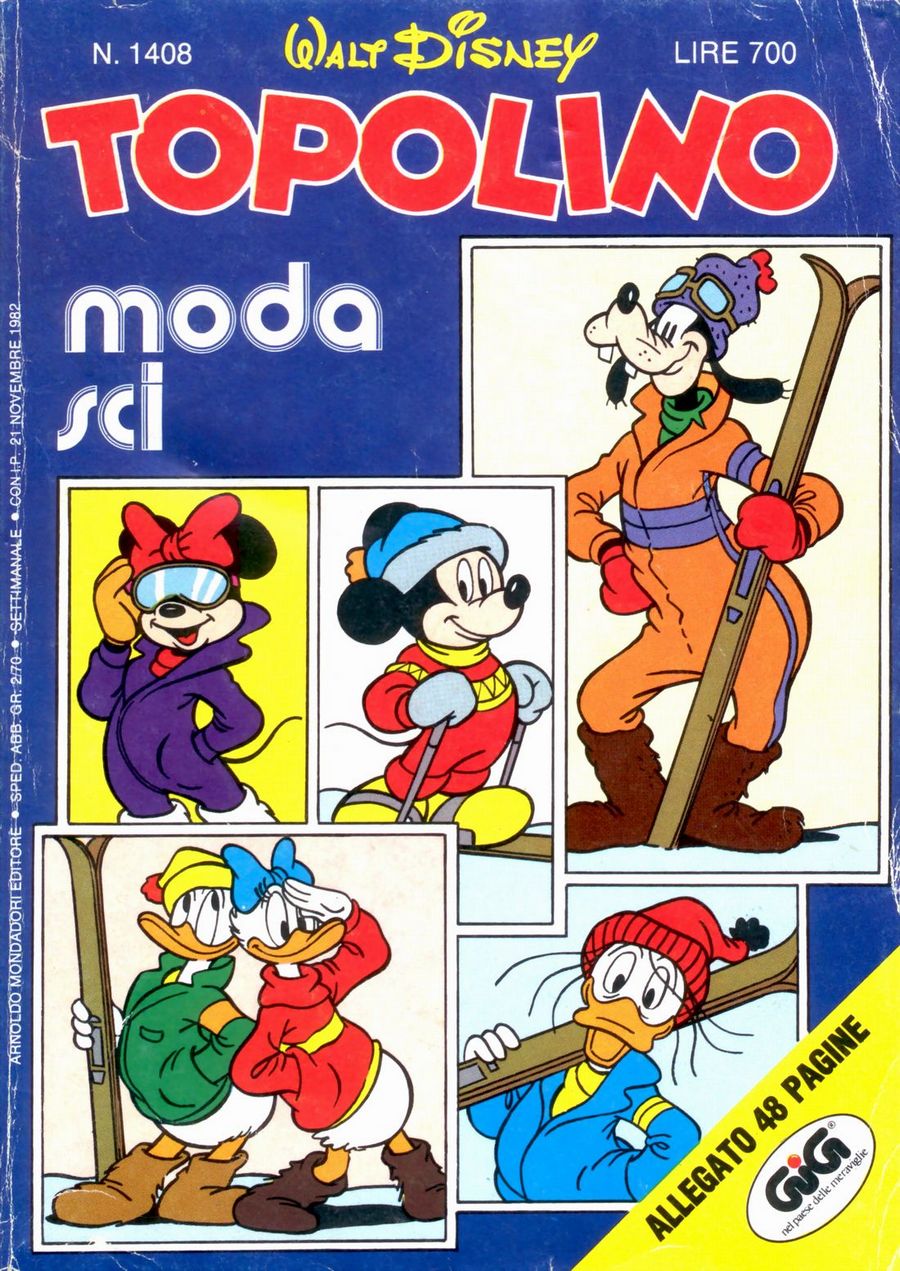 Fumetto Topolino -  1982