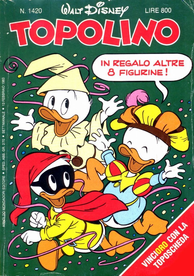 Fumetto Topolino -  1983
