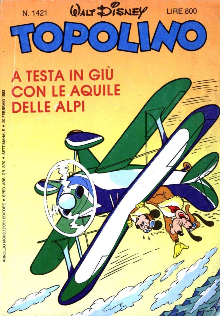 Fumetto Topolino -  1983