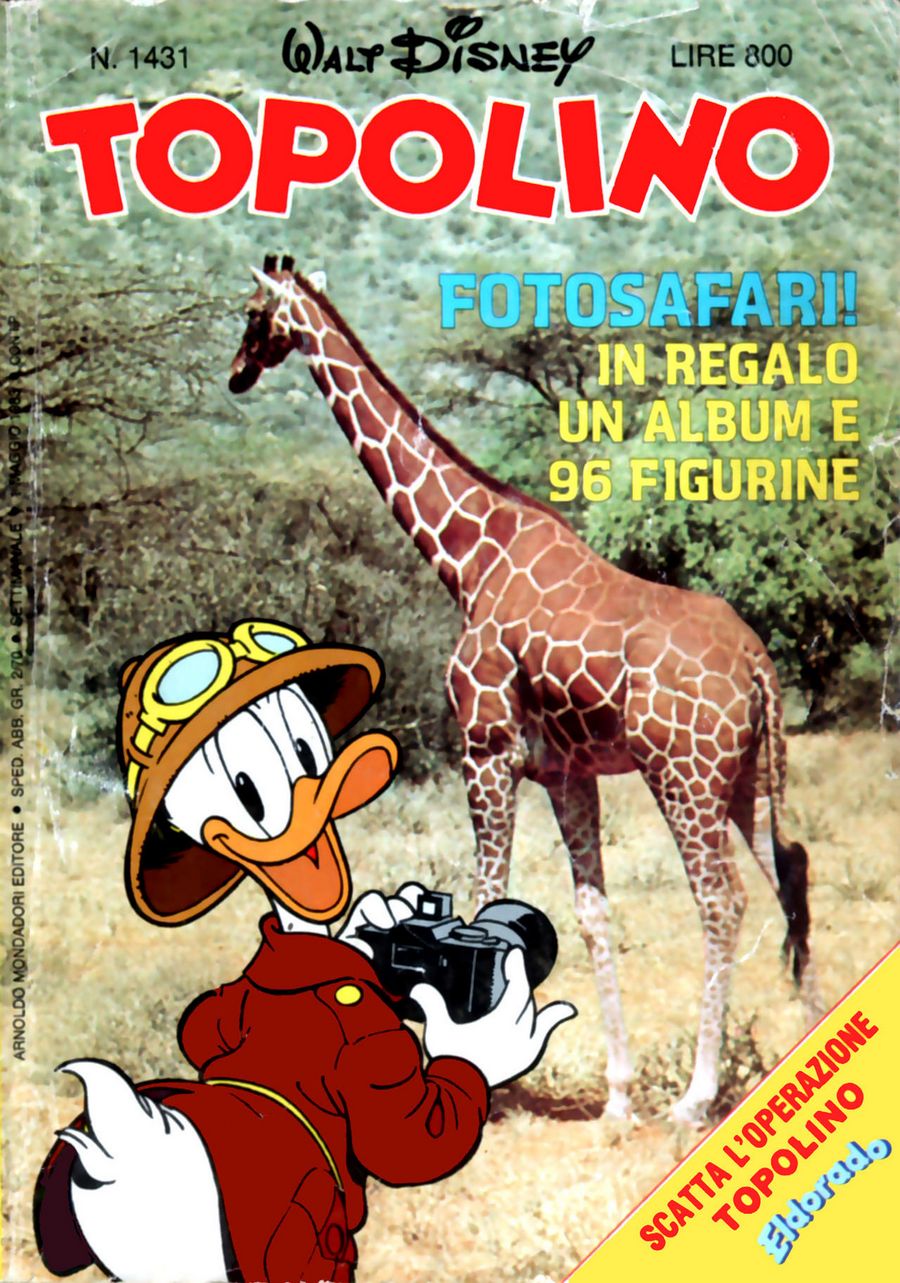 Fumetto Topolino -  1983