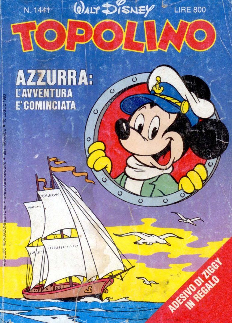 Fumetto Topolino -  1983