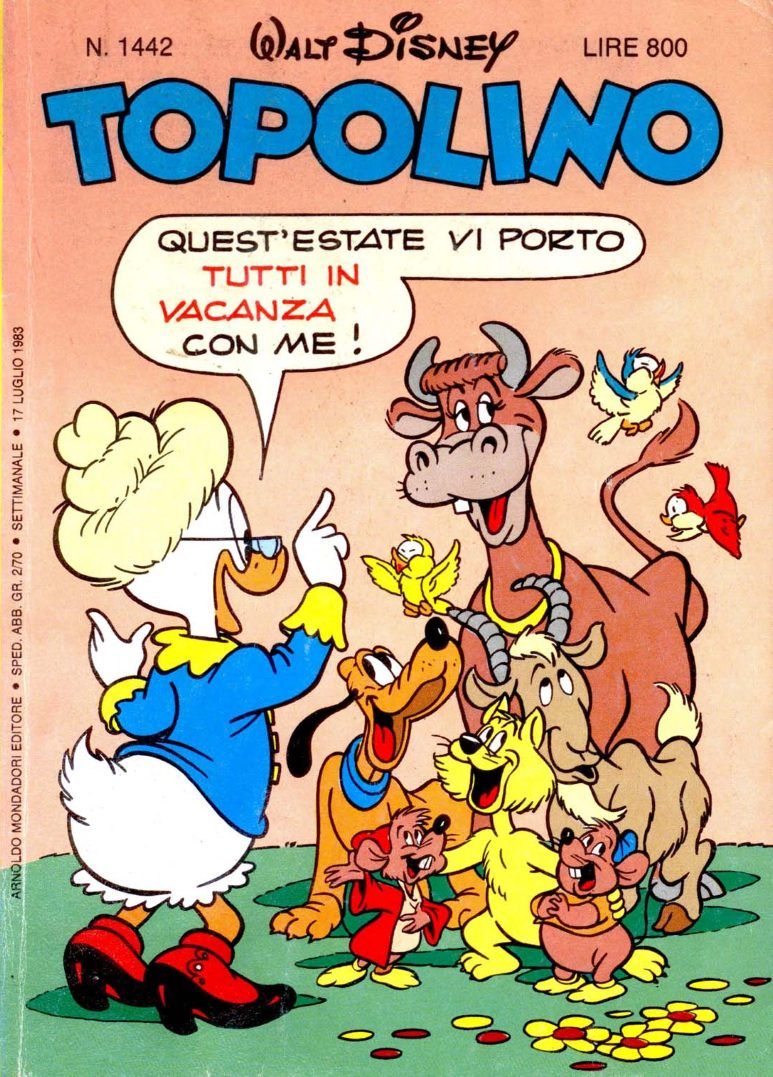 Fumetto Topolino -  1983