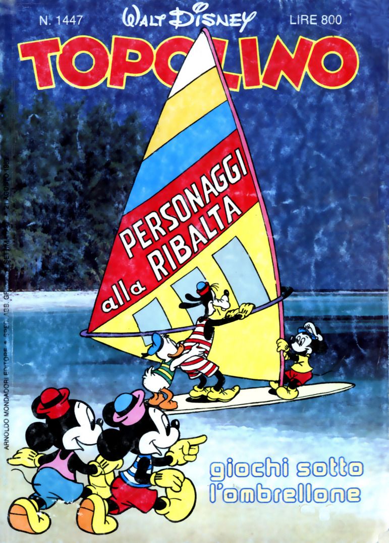 Fumetto Topolino -  1983