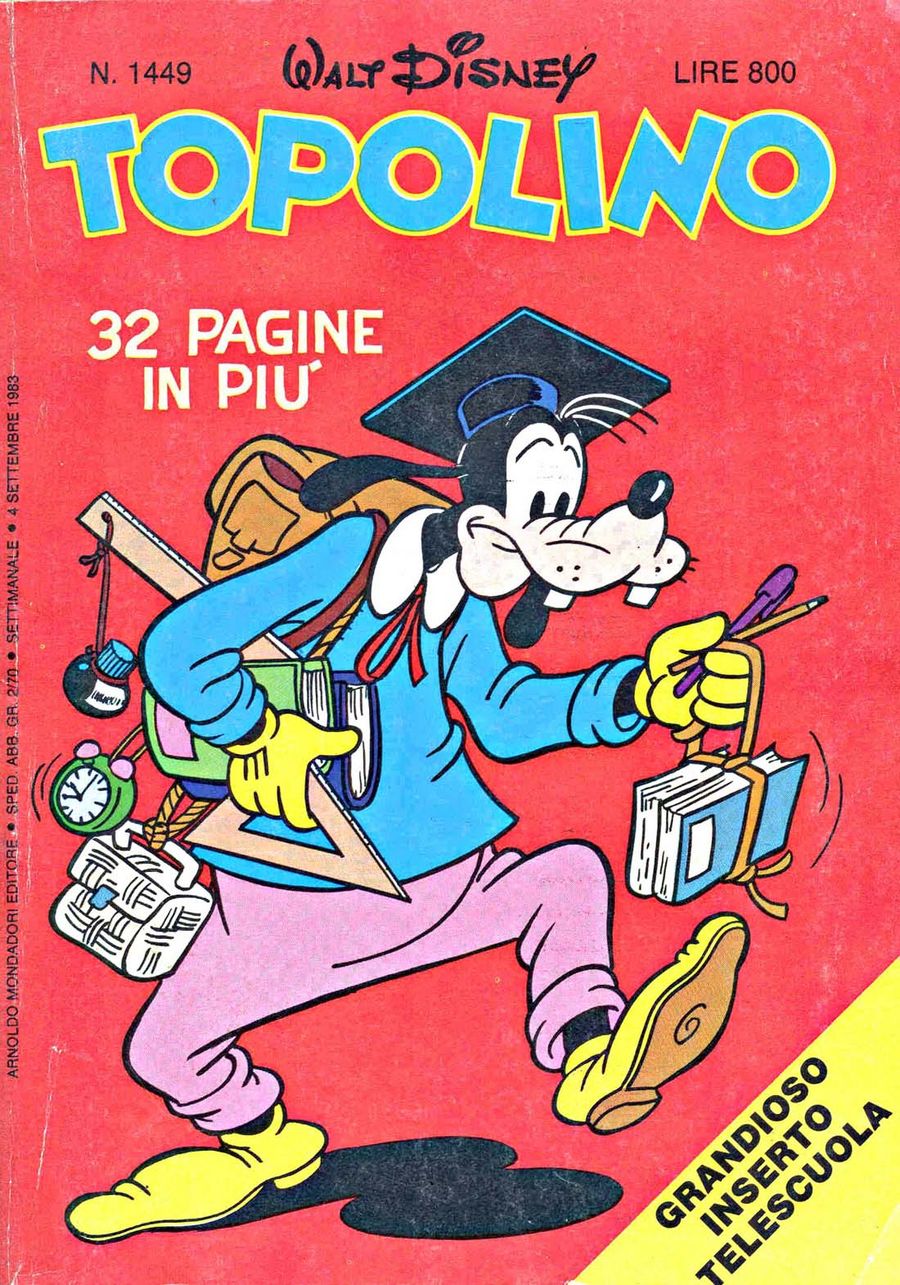 Fumetto Topolino -  1983