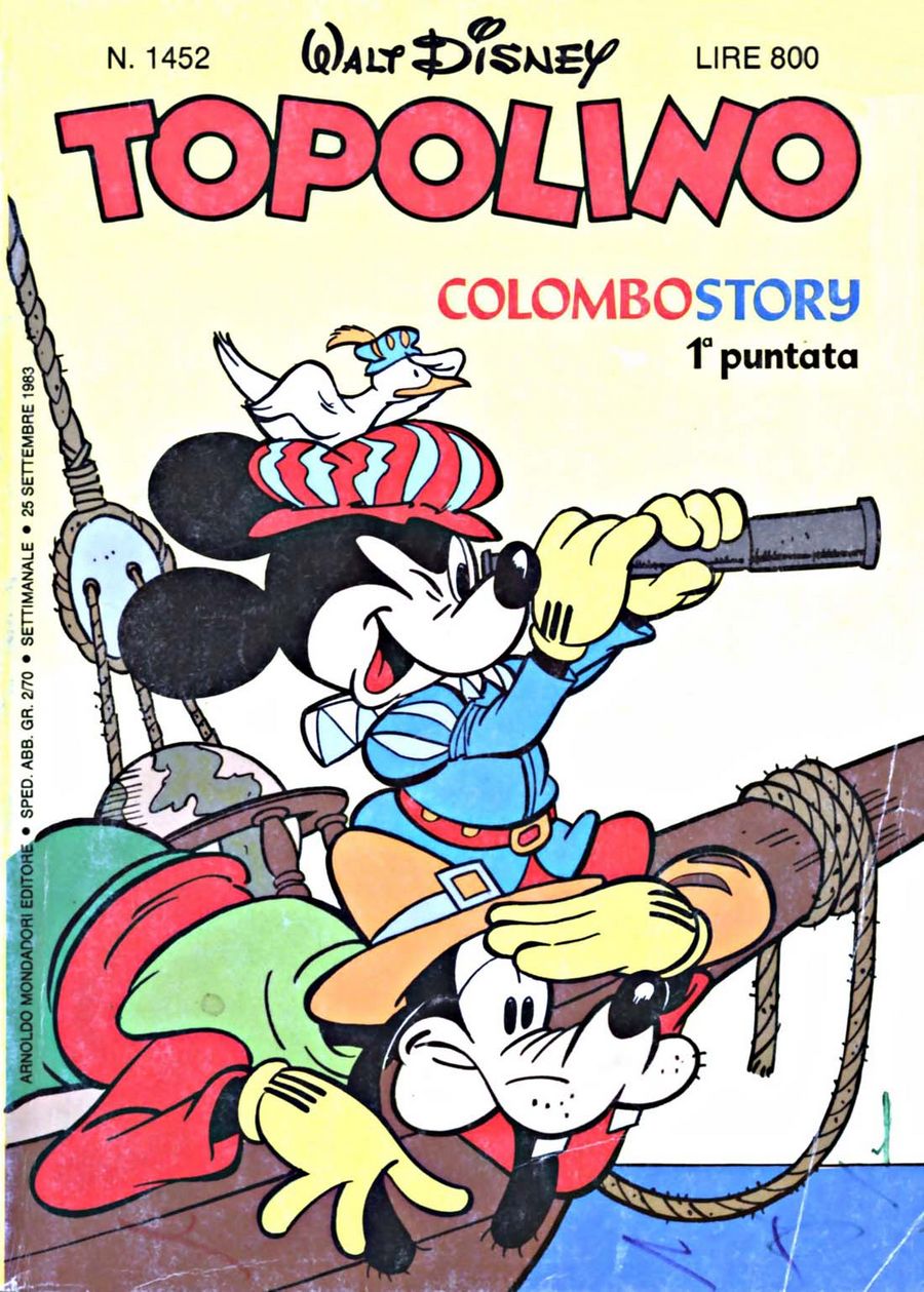 Fumetto Topolino -  1983