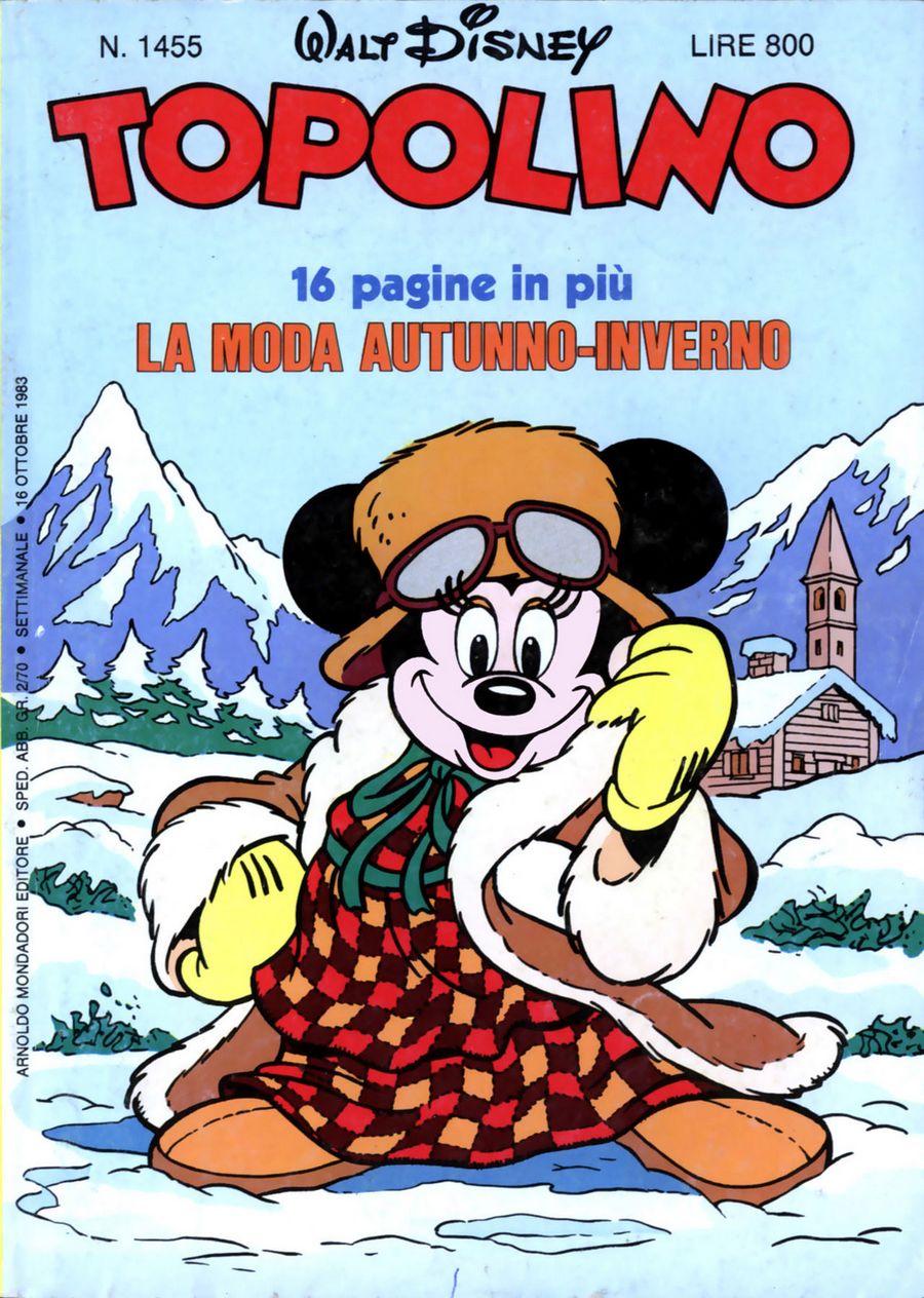 Fumetto Topolino -  1983