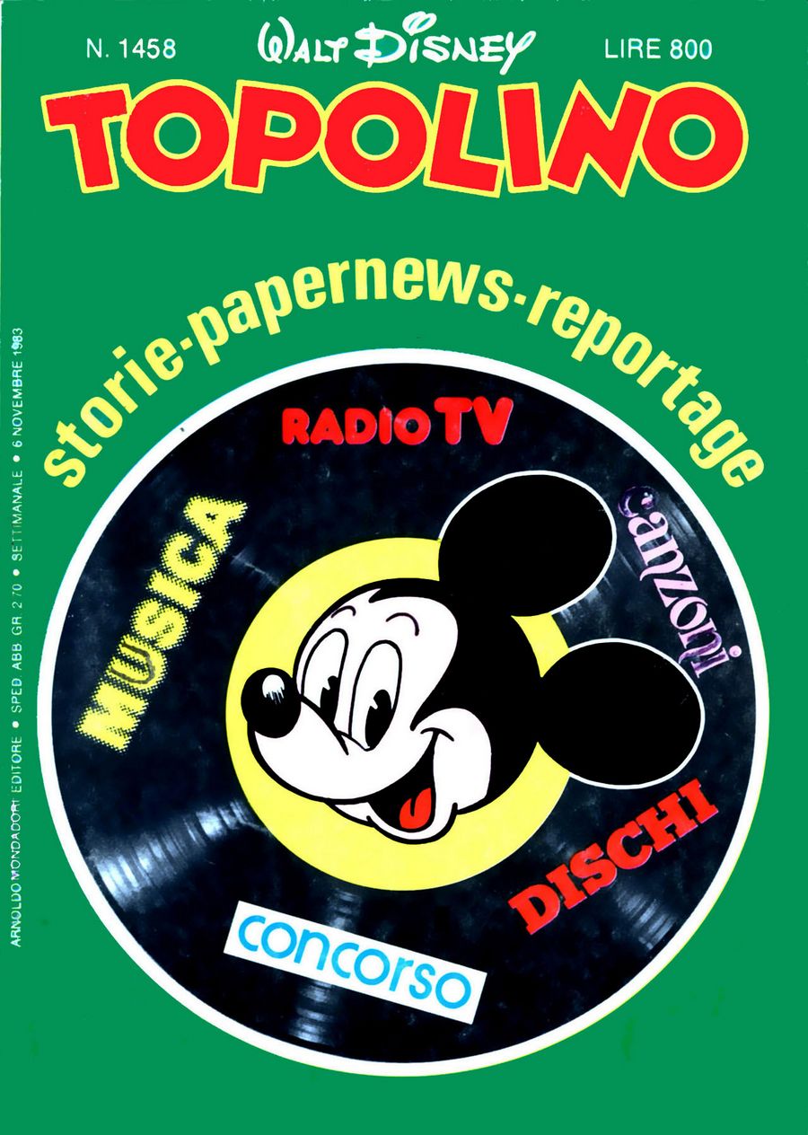 Fumetto Topolino -  1983