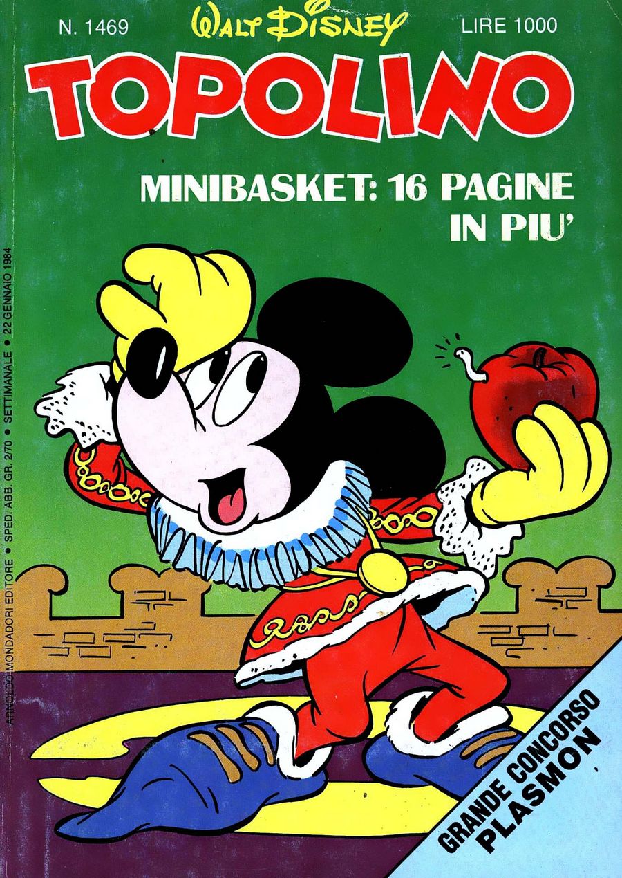 Fumetto Topolino -  1984