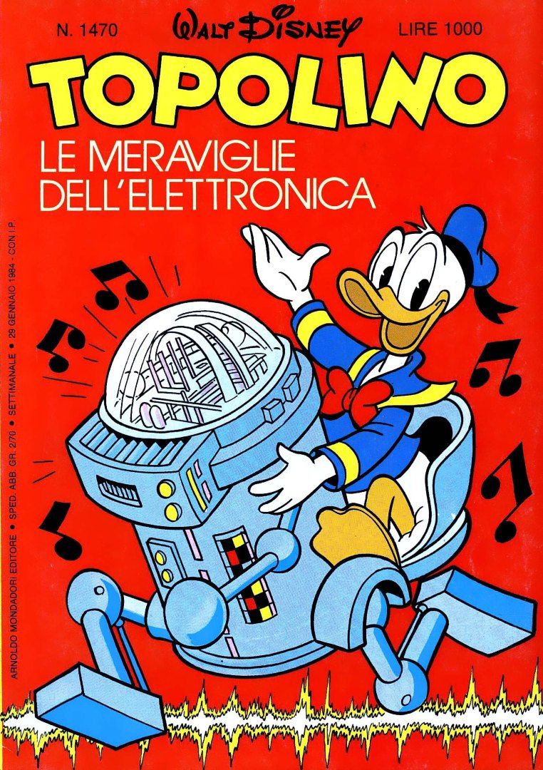 Fumetto Topolino -  1984