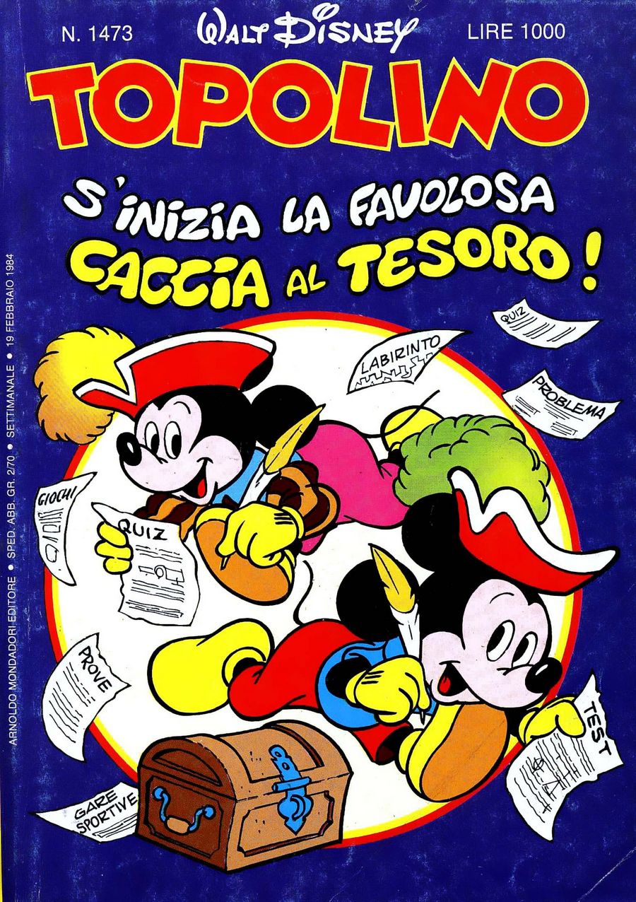 Fumetto Topolino -  1984