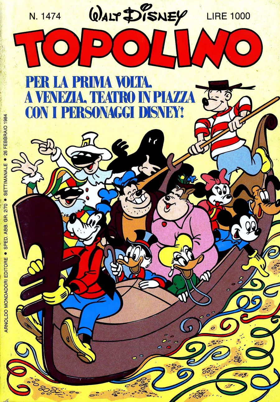 Fumetto Topolino -  1984