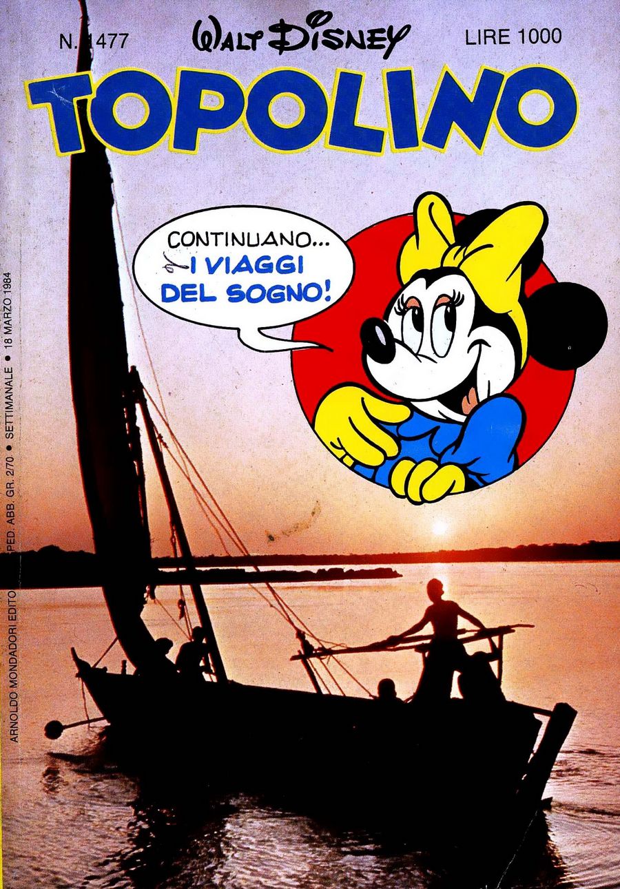Fumetto Topolino -  1984