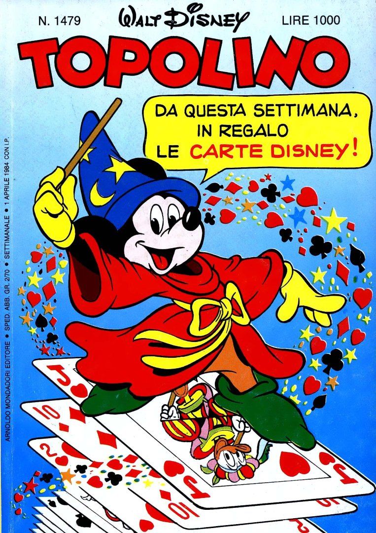 Fumetto Topolino -  1984