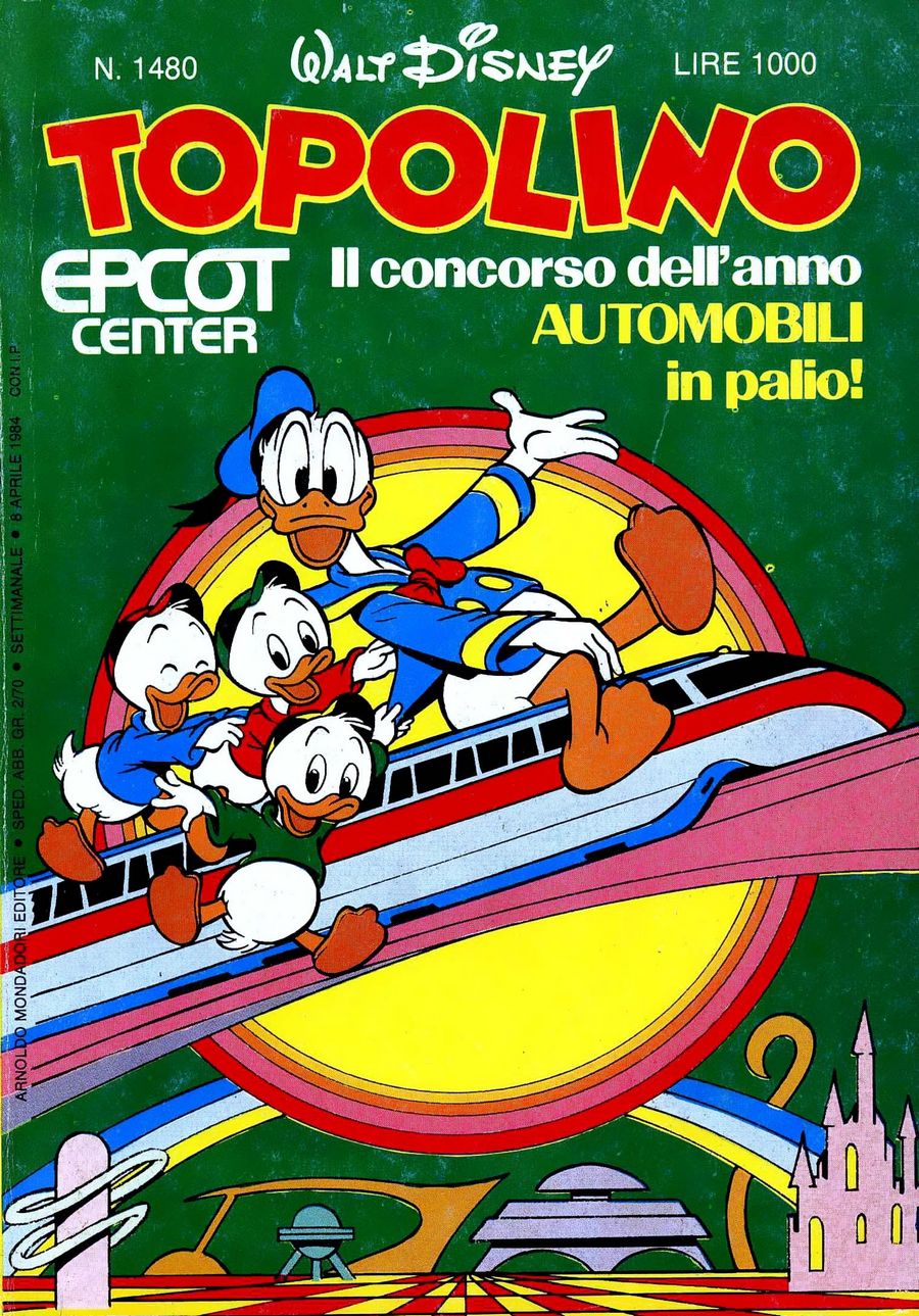 Fumetto Topolino -  1984