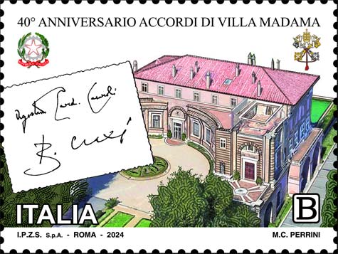Francobollo Villa Madama -  2024